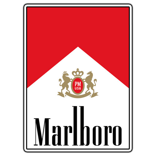 Marlboro logo sticker - logo,