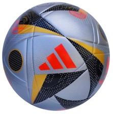Adidas EM FINALE LIGUE Ballon D'Entraînement Football Allemagne Argent 4/5