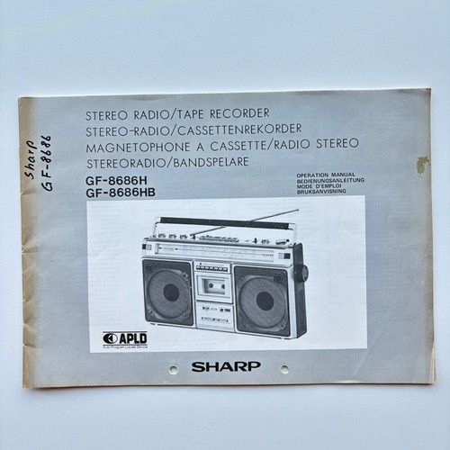 Boombox sharp 8686 - gf-8686,