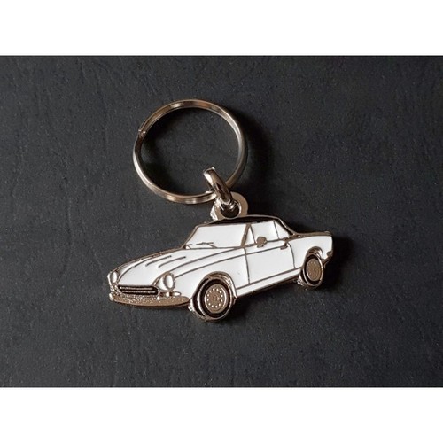 Porte clés profil fiat 124 - profil,
