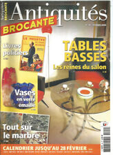 ANTIQUITES-BROCANTE N°94 TABLES BASSES / LIVRES POLICIERS / TOUT SUR LE MARBRE