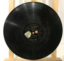 Ancien disque à saphir aiguille Pathé Chef de train Caserne Parlementaire