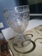 VERRE ANCIEN DECOR GRAPPE DE RAISIN