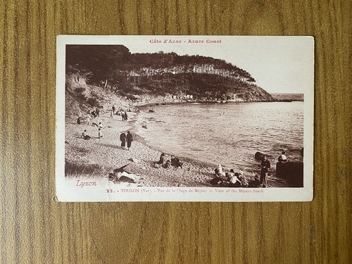 Carte postale côte azur - côte, d’azur