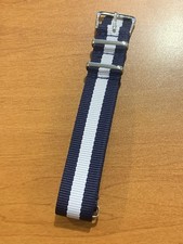 Bracelet De Montre Nato Bleu