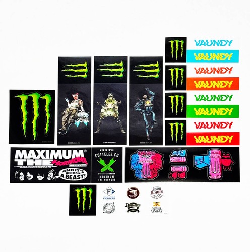 Monster energy novelty sticker - monster,