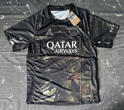 Maillot psg jordan noir qatar - maillot,