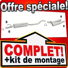 Ligne pot d'échappement pour