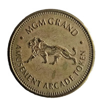 Rare Jeton MGM Grand Lion