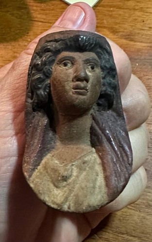 Antique 1872 naples italy - naples, clay