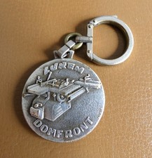 Ancien porte clé métal Augis Machine à bois LUREM Domfront France, Ann. 60