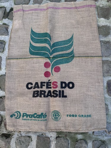 Sac café ancien toile - sac,