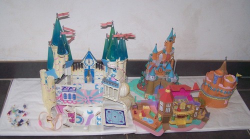 Lot elements polly pocket - lot,
