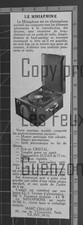 Miniaphone electrophone - miniaphone,