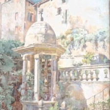 Aquarelle 1926 Signée Jeanne