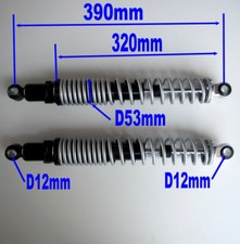 amortisseurs trial gris long