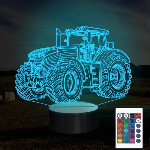 Lampe tracteur - lampe, 3d