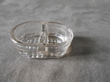 Ancien petit saleron en verre