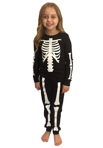 Kid skeleton piece jogger - skeleton,