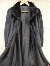Manteau de vison véritable