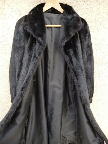 Manteau vison véritable - manteau,