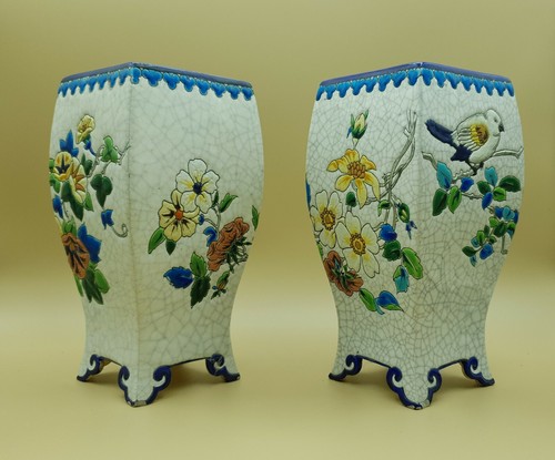 Vases jules vieillard - ,