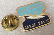 pin's ville divers  DEPT Gironde  (33) Asques canoé kayac