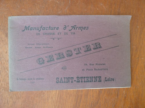 Catalogue manufacture armes - manufacture, d'armes