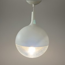 Suspension IKEA Vintage Vaster Blanc Modifié Métal Et Plastique 90’s Pépite IKEA