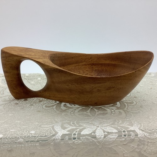 Vintage monkey pod wood travel - pod,