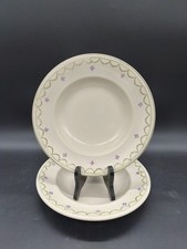 2 assiettes creuses Longwy
