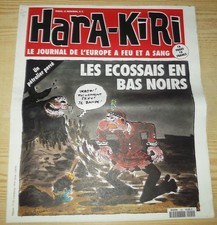 HARA-KIRI HEBDO N° 2 du 13 janvier 1993 en couleurs Choron Hugot Vuillemin.