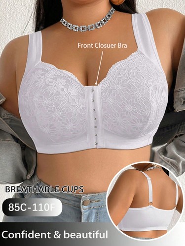 Comfortable wired bra - in, large