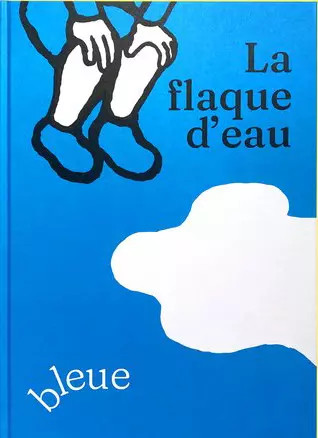Flaque bleue manuel - bleue,
