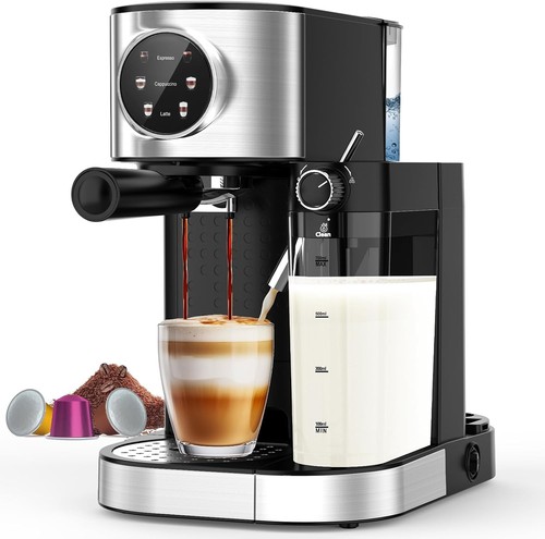 Expresso latte coffee machine - expresso/latte,