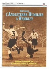 Fiche Atlas – Football des 5 continents - L'Angleterre humilié à Wembley