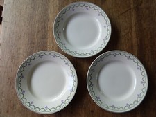 lot de 3 assiettes plates