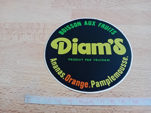 Autocollant vintage boisson - autocollant,