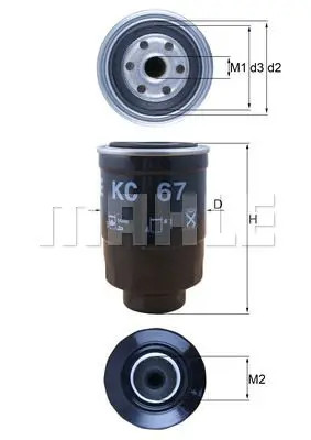 Filtre carburant - filtre,