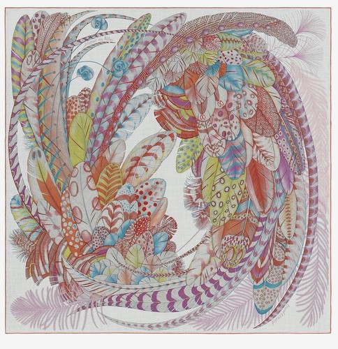 Hermes cashmere silk - , scarf