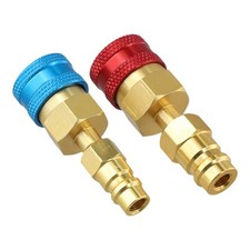 Kit Conversion Climatisation Voiture Coupleurs Rapides R1234YF vers R134A Adapta