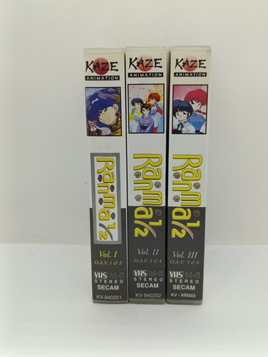 Lot vhs manga kaze - vhs, k7