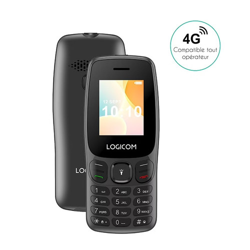 Logicom e44 128mo noir - 4g,