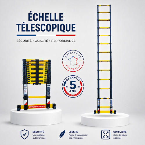 échelle aluminium woerther - aluminium,