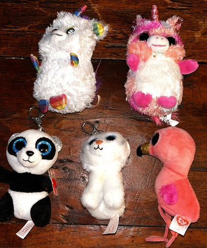 Lot mini peluches - 5, et