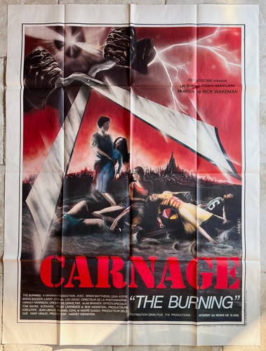 Carnage the burning - the, affiches