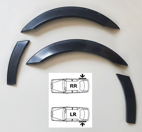 4pcs arrière extensions - 4pcs,