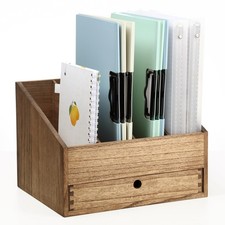 Organisateur de Bureau en Bois