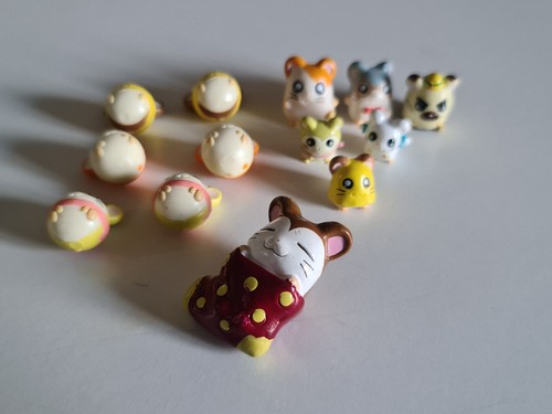 Hamtaro ham figurines - hamtaro, ham-ham