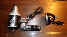 Dynamo - feu arrière et cable de vélo Allemand truppenfahrrad WWII